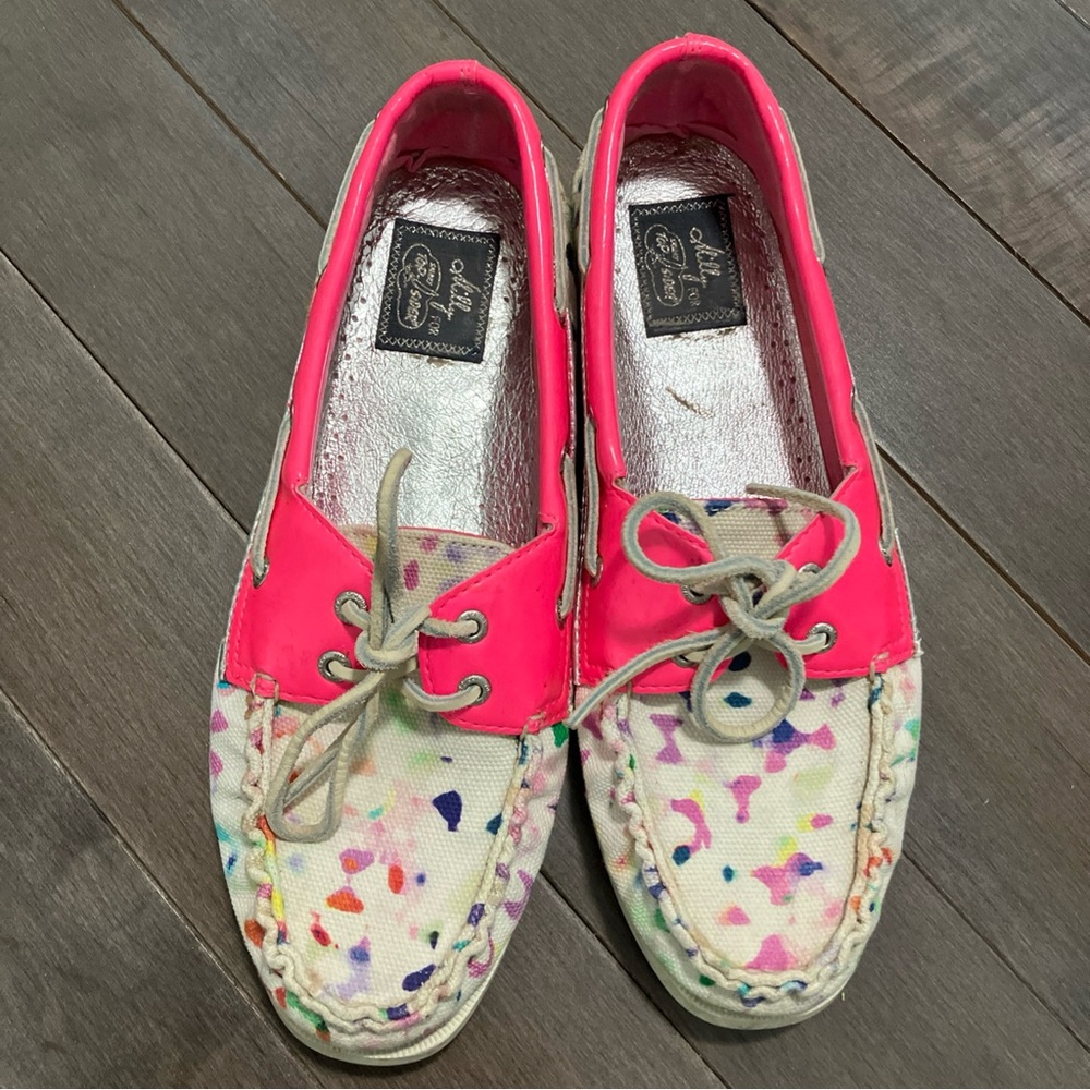 Milly for Sperry Top Sider boat shoes women’s size 9.5